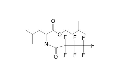 3-Methylbutyl N-(heptafluorobutyryl)leucinate