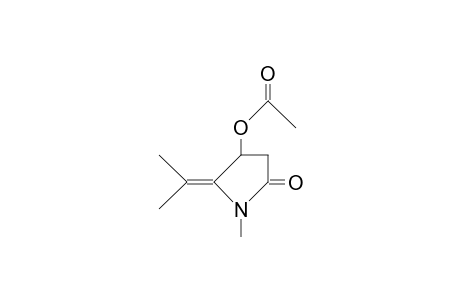 4-Acetoxy-5-isopropylidene-1-methyl-pyrrolidine-2-one
