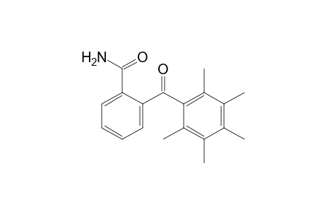 o-(pentamethylbenzoyl)benzamide