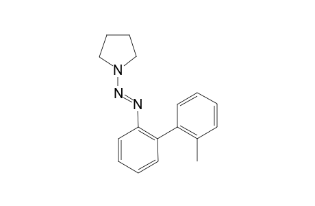 (E)-1-((2'-Methyl-[1,1'-biphenyl]-2-yl)diazenyl)pyrrolidine