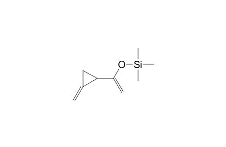 Cyclopropane, 1-methylene-2-(1-trimethylsilyloxyvinyl)-