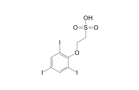 2-(2,4,6-triiodophenoxy)ethanesulfonic acid