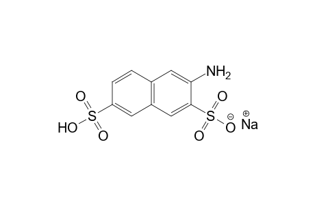 3-AMINO-2,7-NAPHTHALENEDISULFONIC ACID, MONOSODIUM SALT