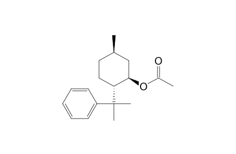 (1R,2S,5R)-5-Methyl-2-(1-methyl-1-phenylethyl)cyclohexanyl acetate