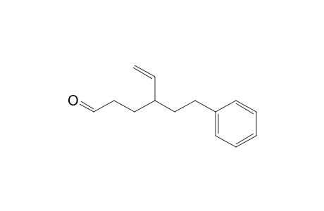(+-)-6-phenyl-4-vinylhexanal
