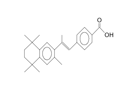 1-(E)-(4-Carboxy-phenyl)-2-(3,5,5,8,8-pentamethyl-tetralinyl-2)-propene