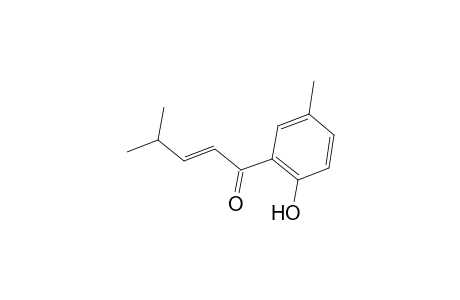 2-Penten-1-one, 1-(2-hydroxy-5-methylphenyl)-4-methyl-