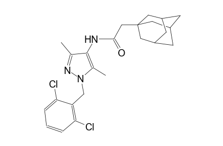 2-(1-adamantyl)-N-[1-(2,6-dichlorobenzyl)-3,5-dimethyl-1H-pyrazol-4-yl]acetamide
