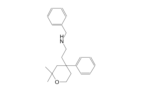 N-benzyl-2-(2,2-dimethyl-4-phenyltetrahydro-2H-pyran-4-yl)ethanamine