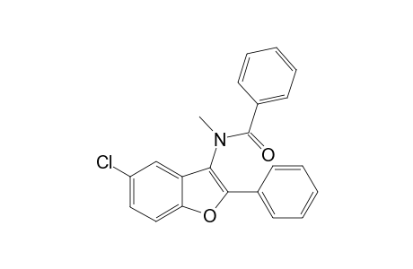 N-(5-Chloro-2-phenylbenzofuran-3-yl)-N-methylbenzamide
