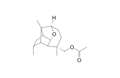 (1S,3R,4S,5S,6S,9R,10R,11R)-13-Acetoxy-9,11-epoxyjiquilpane