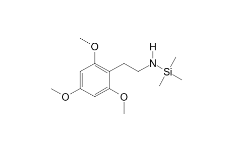 2,4,6-Trimethoxyphenethylamine TMS