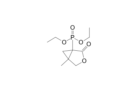 5-Methyl-3-oxabicyclo[3.1.0]hexane-2-one-1-phosphonic acid diethyl ester