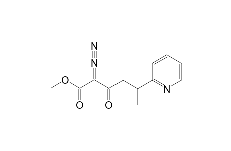 METHYL-2-DIAZO-3-OXO-5-(2-PYRIDYL)-HEXANOATE