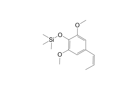 (Z)-(2,6-dimethoxy-4-(prop-1-enyl)phenoxy)trimethylsilane