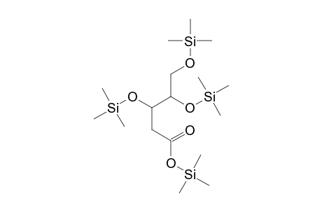 Trimethylsilyl 2-deoxy-3,4,5-tris-O-(trimethylsilyl)pentonate