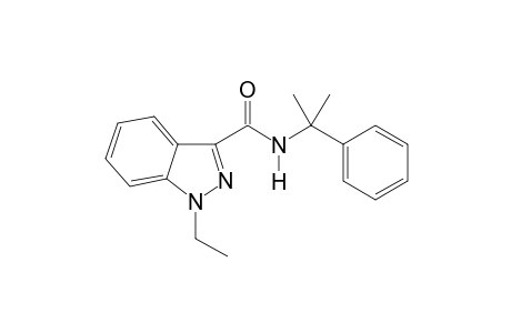 1-ethyl-N-(2-phenylpropan-2-yl)-1H-indazole-3-carboxamide
