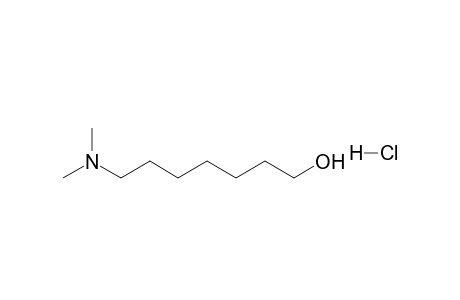 1-Heptanol, 7-(dimethylamino)-, hydrochloride