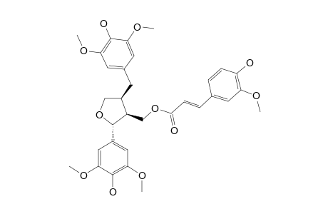 (+)-9'-O-(E)-FERULOYL-5,5'-DIMETHOXYLARICIRESINOL