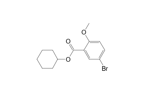 5-Bromo-2-methoxy-benxoic acid cyclohexyl ester