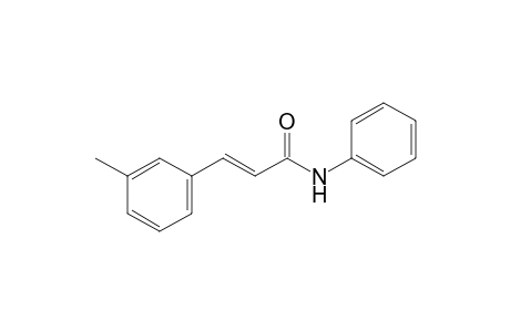 (E)-3-(3-methylphenyl)-N-phenyl-2-propenamide