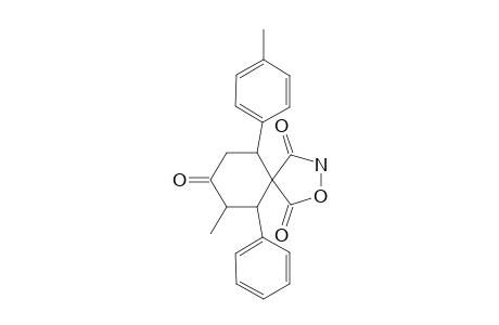 6-PHENYL-7-METHYL-2-OXA-10-(4-METHYLPHENYL)-3-AZA-SPIRO-[4.5]-DECANE-1,4,8-TRIONE