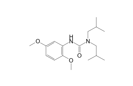 1,1-diisobutyl-3-(2,5-dimethoxyphenyl)urea