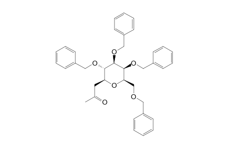 1-(2,3,4,6-TETRA-O-BENZYL-BETA-D-GALACTOPYRANOSYL)-ACETONE