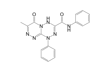 7-Methyl-6-oxo-N,1-diphenyl-4,6-dihydro-1H-[1,2,4]triazino[4,3-b][1,2,4,5]tetrazine-3-carboxamide