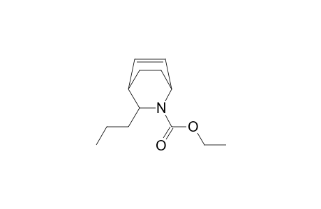 N-(ethoxycarbonyl)-3-exo-propyl-2-azabicyclo[2.2.2]oct-5-ene