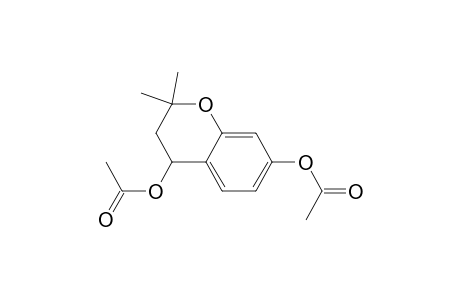 (7-acetoxy-2,2-dimethyl-chroman-4-yl) acetate
