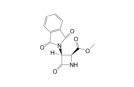 3-(1,3-dioxo-2-isoindolyl)-4-oxo-2-azetidinecarboxylic acid methyl ester