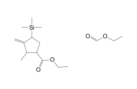CYCLOPENTAN-R-1,trans-2-DICARBOXYLIC ACID, trans-5-METHYL-4-METHYLEN-cis-3-TRIMETHYLSILYL- DIETHYL ESTER