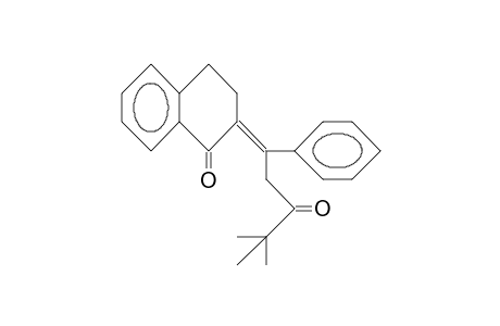 2-(4,4-Dimethyl-1-phenyl-3-oxo-pentylidene)-3,4-dihydro-1-naphthalenone