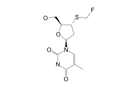 3'-DEOXY-3'-FLUOROMETHYLTHIO-THYMIDINE