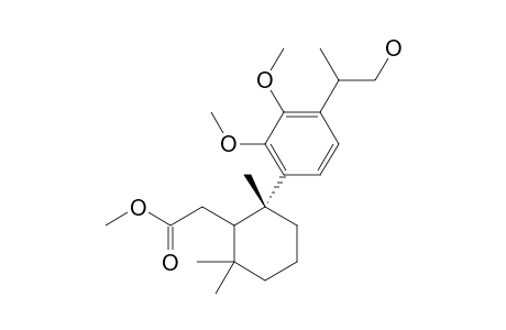METHYL-2-(4-(2-HYDROXY-ISOPROPYL)-2,3-DIMETHOXY-PHENYL)-2,6,6-TRIMETHYL-CYCLOHEXYL-ETHANOATE