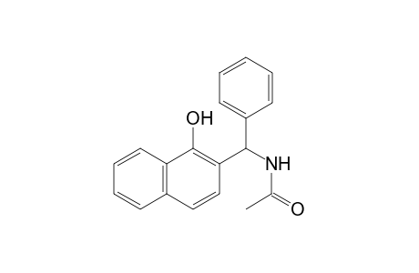 N-(1-Hydroxy-2-naphthylbenzyl)-acetamide