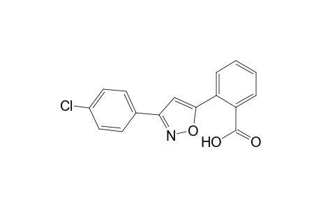 2-[3-(4-chlorophenyl)-5-isoxazolyl]benzoic acid