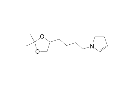1H-Pyrrole, 1-[4-(2,2-dimethyl-1,3-dioxolan-4-yl)butyl]-