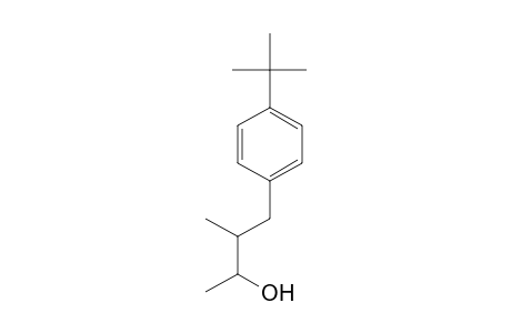 Benzenepropanol, 4-(1,1-dimethylethyl)-alpha,beta-dimethyl-