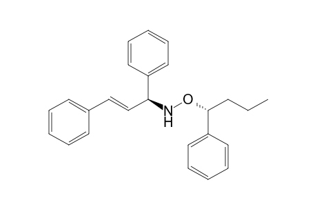 (3S,1'R)-(+)-N-(1-Phenylbutoxy)-1,3-diphenyl-3-prop-1-enylamine