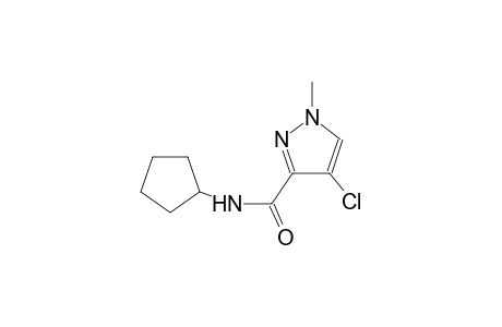 4-chloro-N-cyclopentyl-1-methyl-1H-pyrazole-3-carboxamide