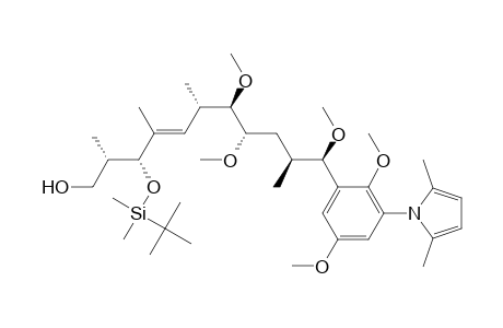 4-Undecen-1-ol, 3-[[(1,1-dimethylethyl)dimethylsilyl]oxy]-11-[3-(2,5-dimethyl-1H-pyrrol-1-yl)-2,5-dimethoxyphenyl]-7,8,11-trimethoxy-2,4,6,10-tetramethyl-, [2S-(2R*,3S*,4E,6R*,7S*,8R*,10R*,11S*)]-