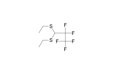 3,3-bis(ethylsulfanyl)-1,1,1,2,2-pentafluoro-propane