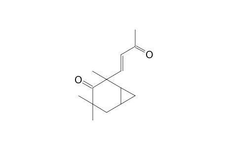 (1'RS,2'SR,6'RS)-4-(3'-oxo-2',4',4'-trimethylbicyclo[4.1.0]hept-2'-yl)-3-buten-2-one