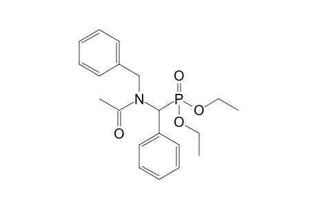 Diethyl .alpha.-(N-Acetyl-N-benzylamino)benzylphosphonate