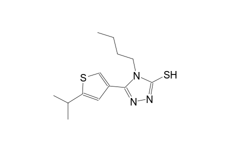 4-butyl-5-(5-isopropyl-3-thienyl)-4H-1,2,4-triazole-3-thiol