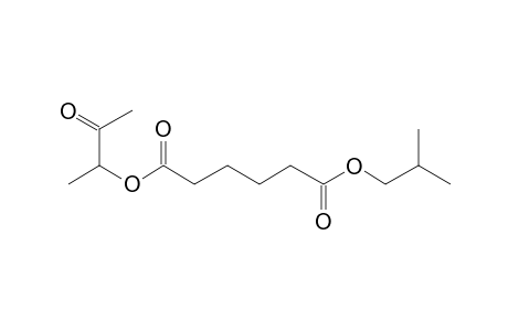 Adipic acid, isobutyl 3-oxobut-2-yl ester