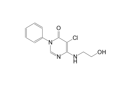 5-chloro-6-[(2-hydroxyethyl)amino]-3-phenyl-4(3H)-pyrimidinone