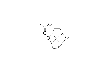 Acetic acid, 2,7-dioxatricyclo[4.3.1.0 3,8]dec-5-yl ester